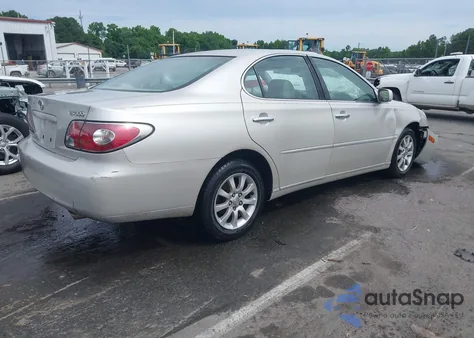 2003 Lexus Es 300 из США, поврежденный, VIN JTHBF30G830146283